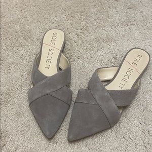 New Cute sole society Mules